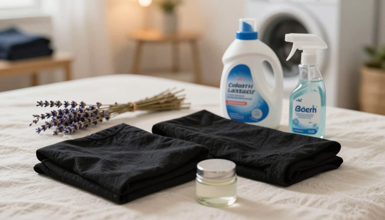 how to keep black clothes from fading