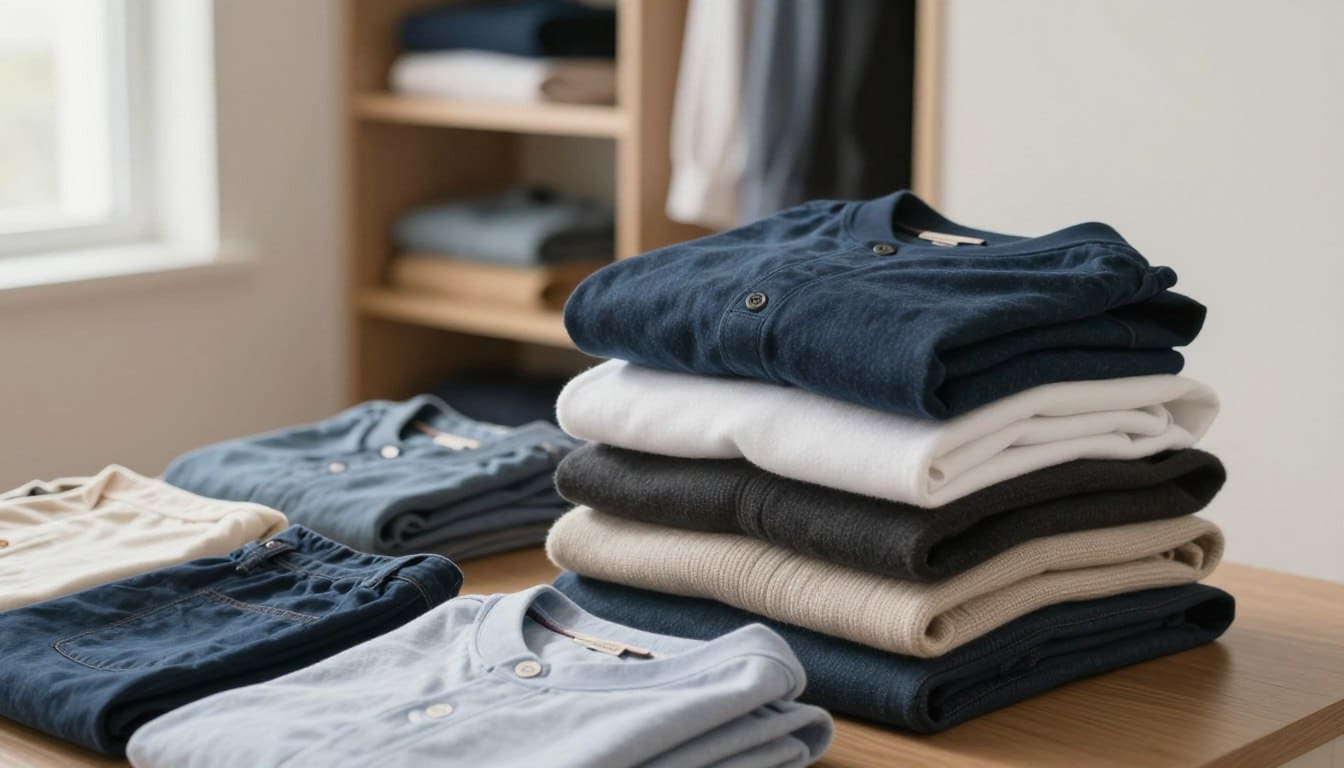 best way to fold clothes for space saving