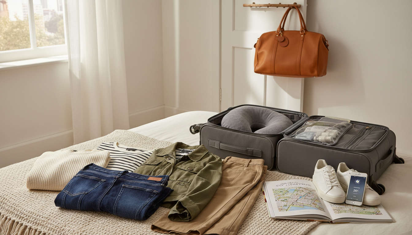 outfit planning for travel